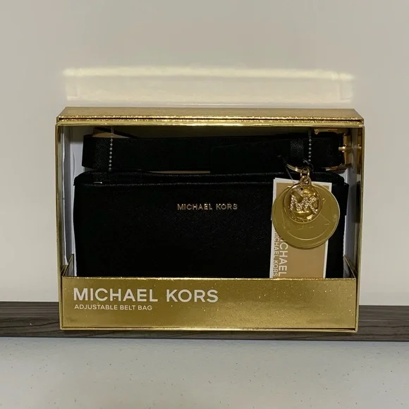 MICHAEL KORS BELT WALLET Size L/XL NWT. Michael Kors | Bags | Michael Kors Adjustable Belt Bag  main image 2